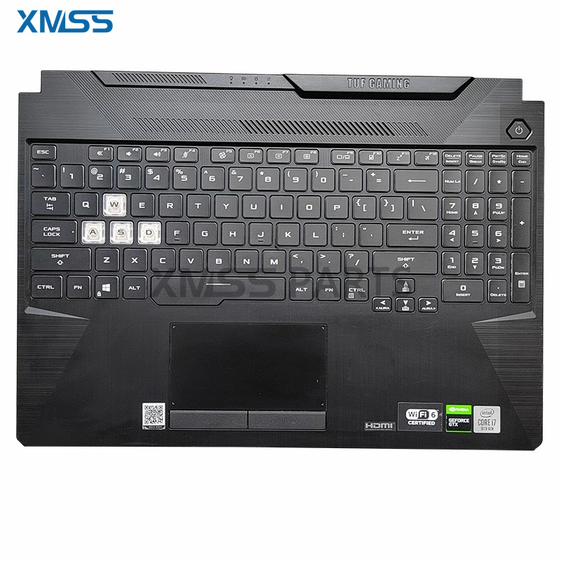 Gaming Keyboard Backlit - Palmrest Upper Top Case คีย์บอร์ด Backlit