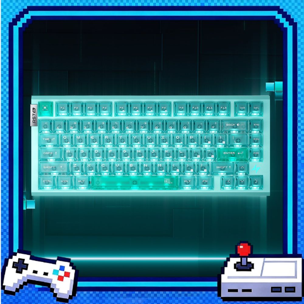 Gaming Keyboard Hall Effect Switches - คีย์บอร์ด ATK RS7 Air Cyber Magnetic