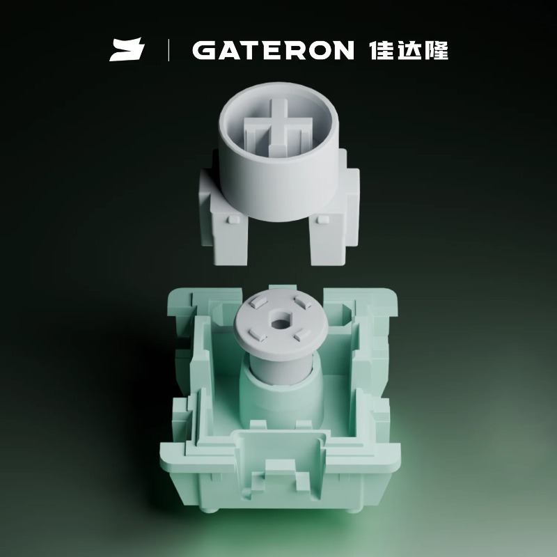 Gaming Keyboard Hall Effect Switches - สวิตช์ GATERON Magnetic Jade Ultra, แบบ
