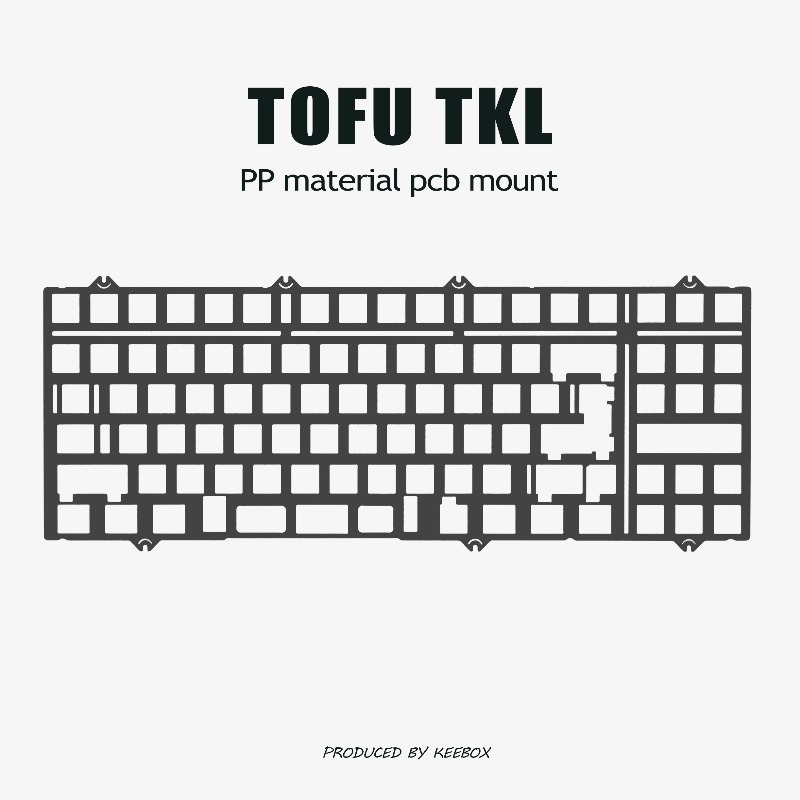 Gaming Keyboard Tkl - TOFU TKL คีย์บอร์ดแบบปรับตำแหน่งได้ สำหรับพีซี อะลูมิเนียม PP