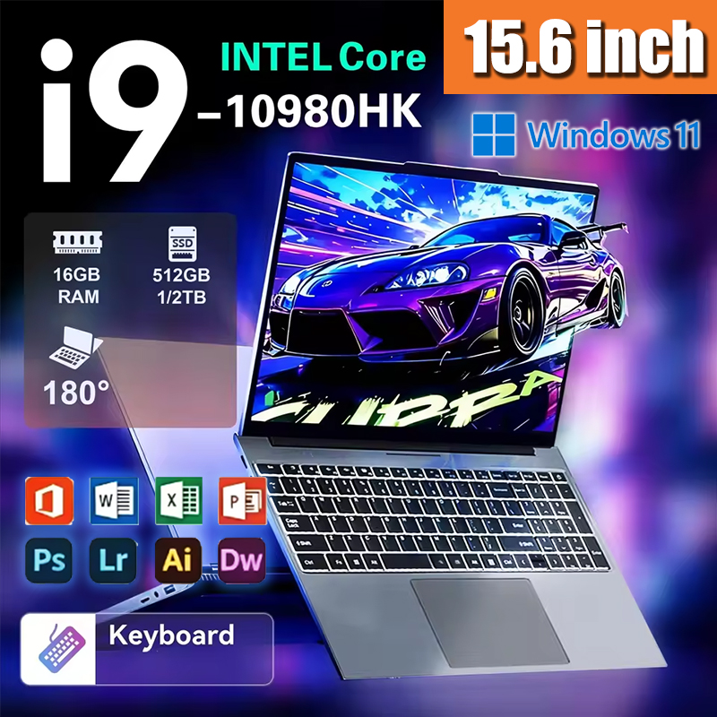 Gaming Keyboard Backlit - แล็ปท็อปพกพาขนาด 15.6 นิ้ว รุ่น Firm ใช้