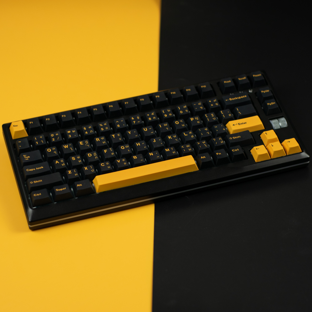 Gaming Keyboard Tkl - คีย์บอร์ดแบบกลไกที่กําหนดเอง AF820 82 คีย์ไร้สาย Hot Swappable