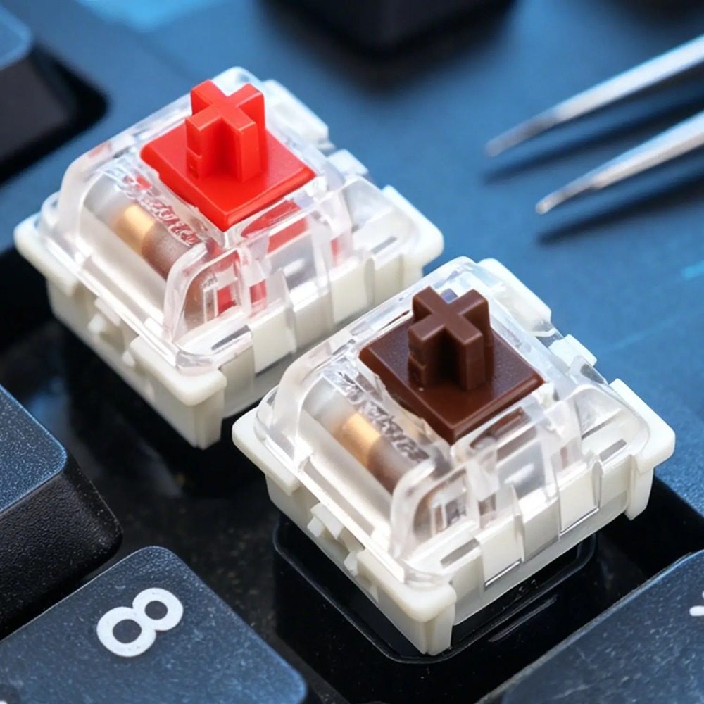 1-150 ชิ้น 3 พิน DIY สวิตช์คีย - Keyboard Gaming Blue Switch บทวิจารณ์และราคา