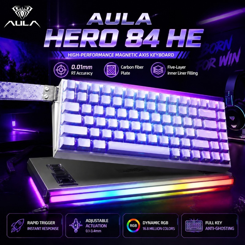 คีย์บอร์ดเกมมิ่งแมคคานิคอล AUL - Gaming Keyboard Backlit บทวิจารณ์และราคา