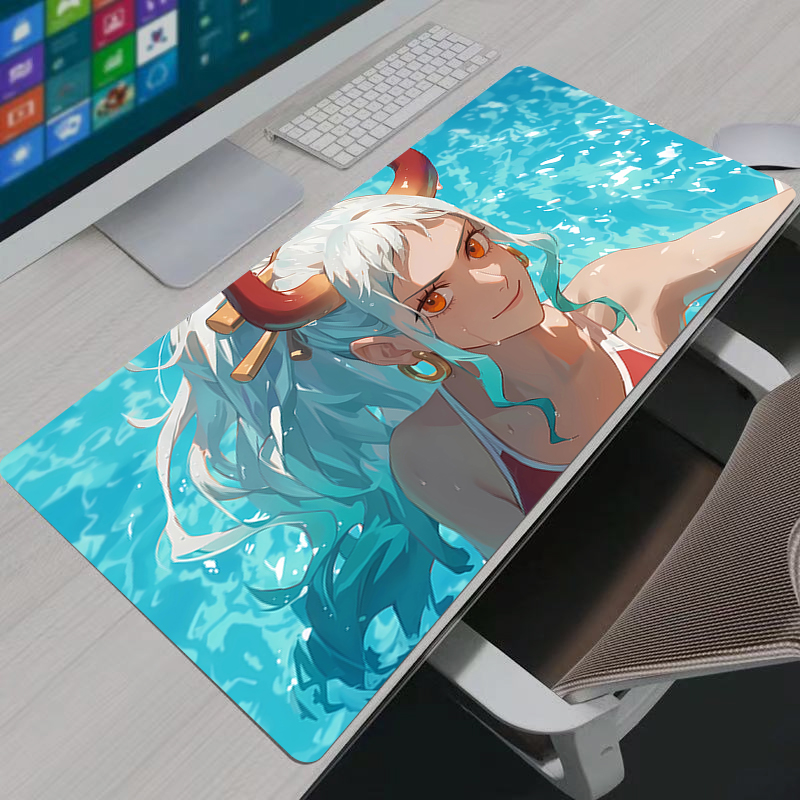 One Piece Yamato Mouse Pad Not - Gaming Keyboard En Mouse บทวิจารณ์และราคา