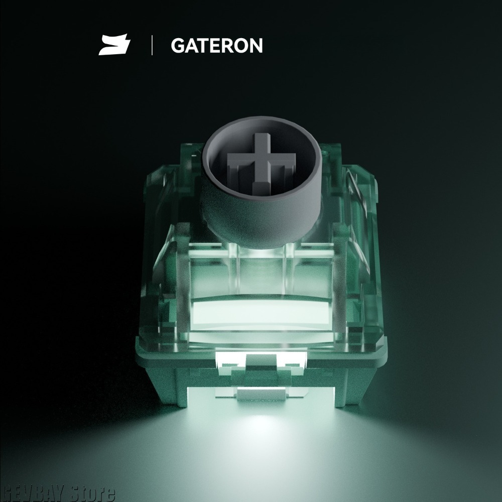 สวิตช์ GATERON Magnetic Jade U - Gaming Keyboard Hall Effect Switches บทวิจารณ์และราคา