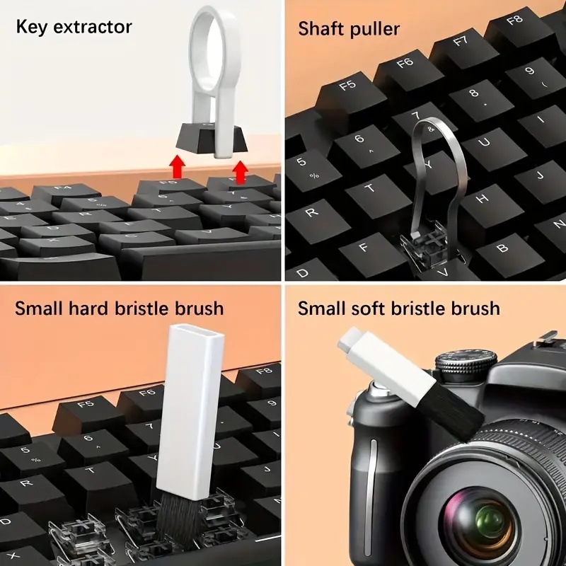 ชุดทำความสะอาด 20-in-1 แปรงทำค - Keycap Puller Ring บทวิจารณ์และราคา