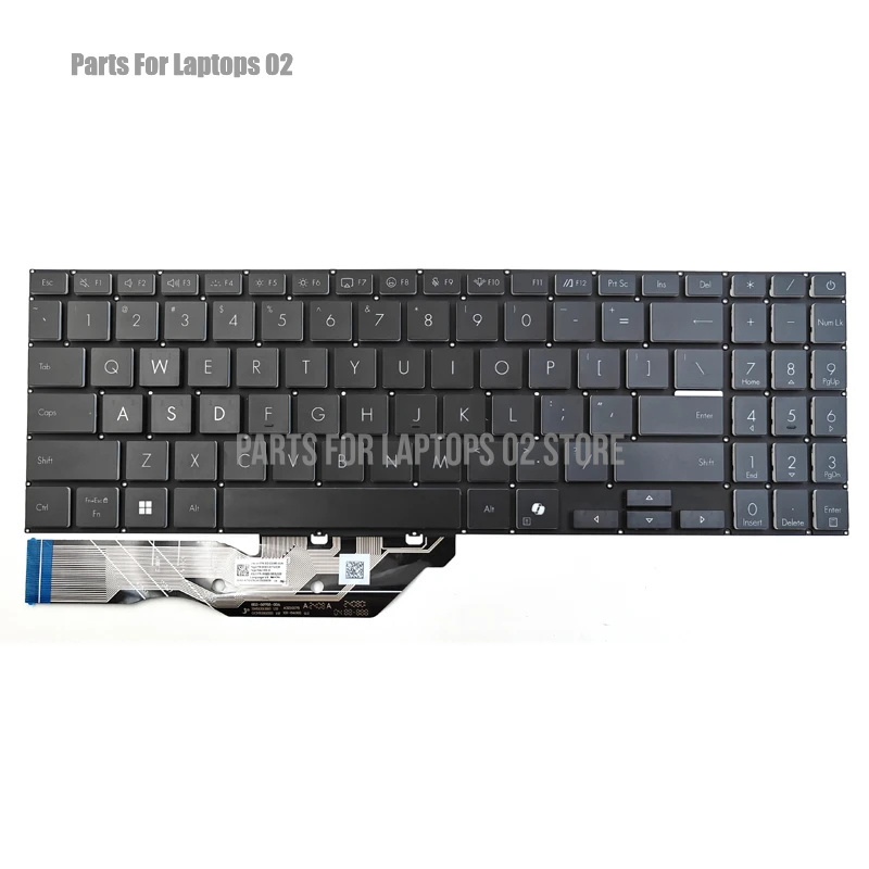 แป้นพิมพ์แล็ปท็อป US แบ็คไลท์ใ - Gaming Keyboard Asus บทวิจารณ์และราคา