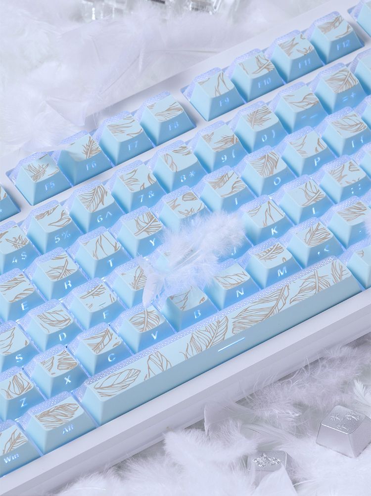 คีย์แคปลายขนนก 97 ปุ่ม โปรไฟล์ - Gaming Keyboard Tkl บทวิจารณ์และราคา