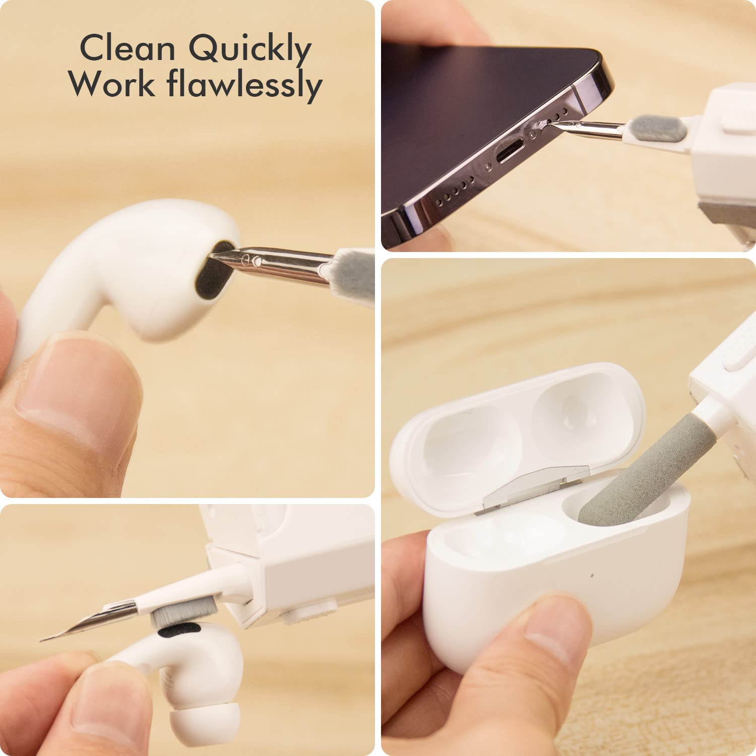 8 in 1 ชุดทําความสะอาดคอมพิวเต - Keycap Puller Ring บทวิจารณ์และราคา