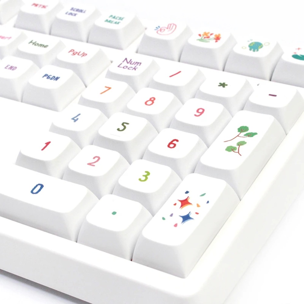 ปุ่มกดศิลปะฤดูร้อนที่มีชีวิตชี - Gaming Keyboard Tkl บทวิจารณ์และราคา