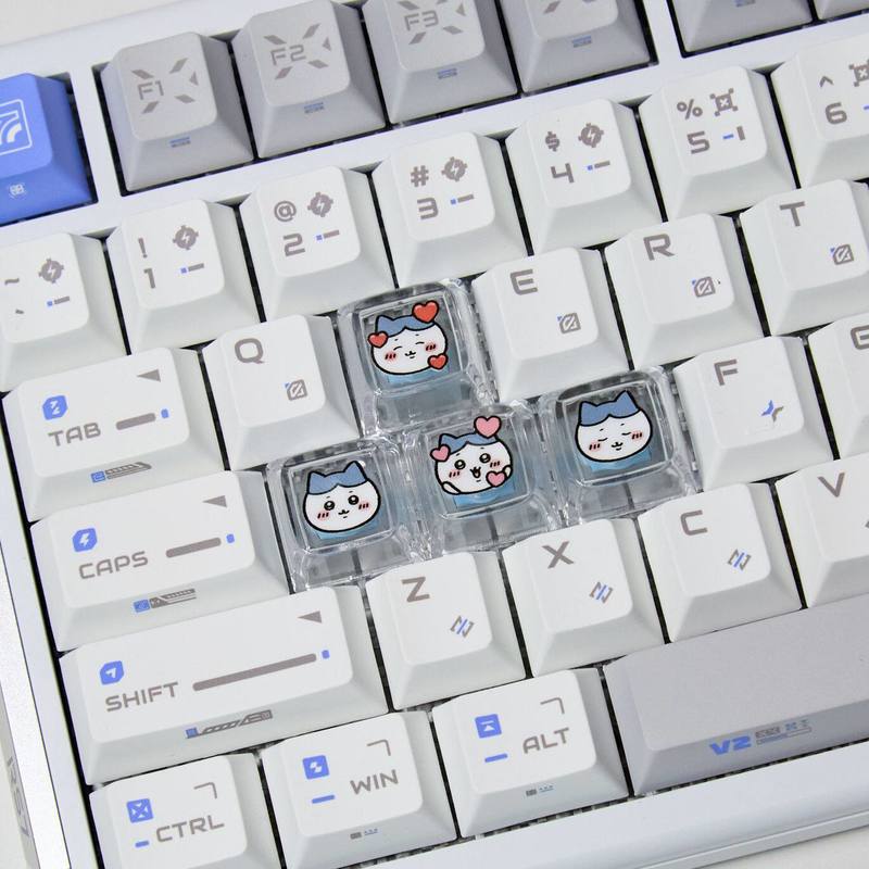 ชิคาวะ 4 ชิ้น คีย์แคปแบบโปร่งแ - Gaming Keyboard Backlit บทวิจารณ์และราคา