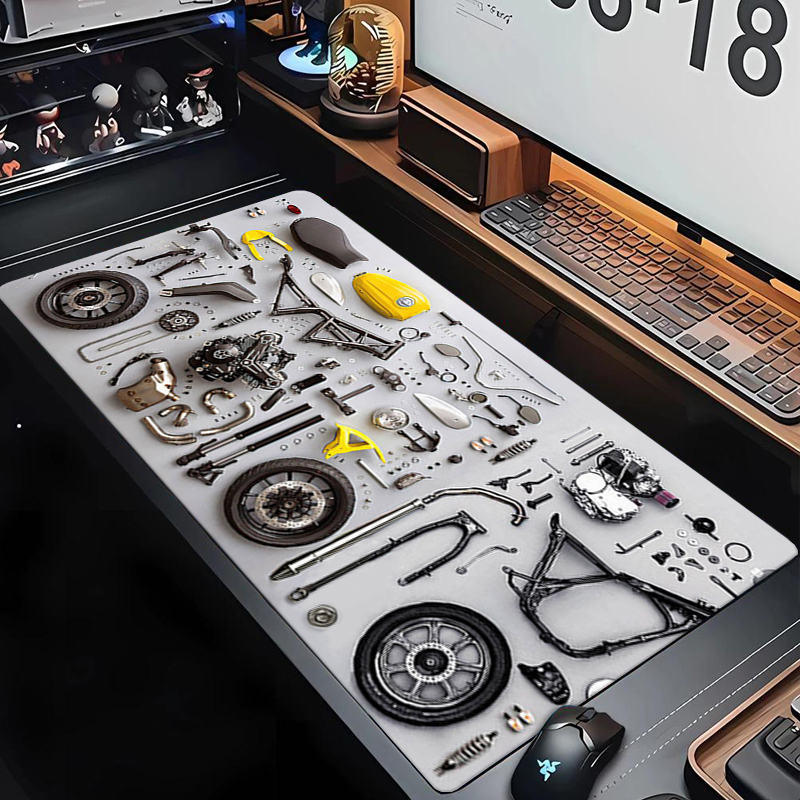 แผนภาพการถอดประกอบ แผ่นรองเมาส - Gaming Keyboard Mouse บทวิจารณ์และราคา