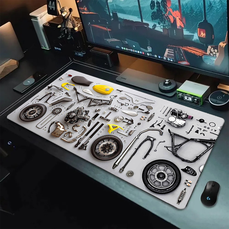 แผนภาพการถอดประกอบ แผ่นรองเมาส - Gaming Keyboard Mouse บทวิจารณ์และราคา