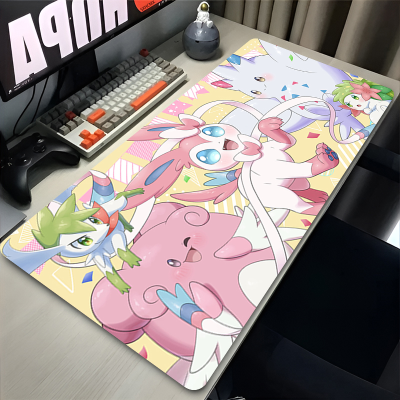 แผ่นรองเมาส์สีชมพูขนาดใหญ่ XXL - Gaming Keyboard Top บทวิจารณ์และราคา