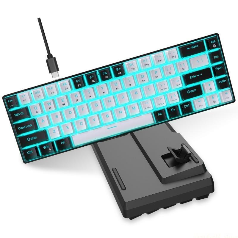แป้นพิมพ์เครื่องกลแบบถอดเปลี่ย - Keyboard Gaming Blue Switch บทวิจารณ์และราคา