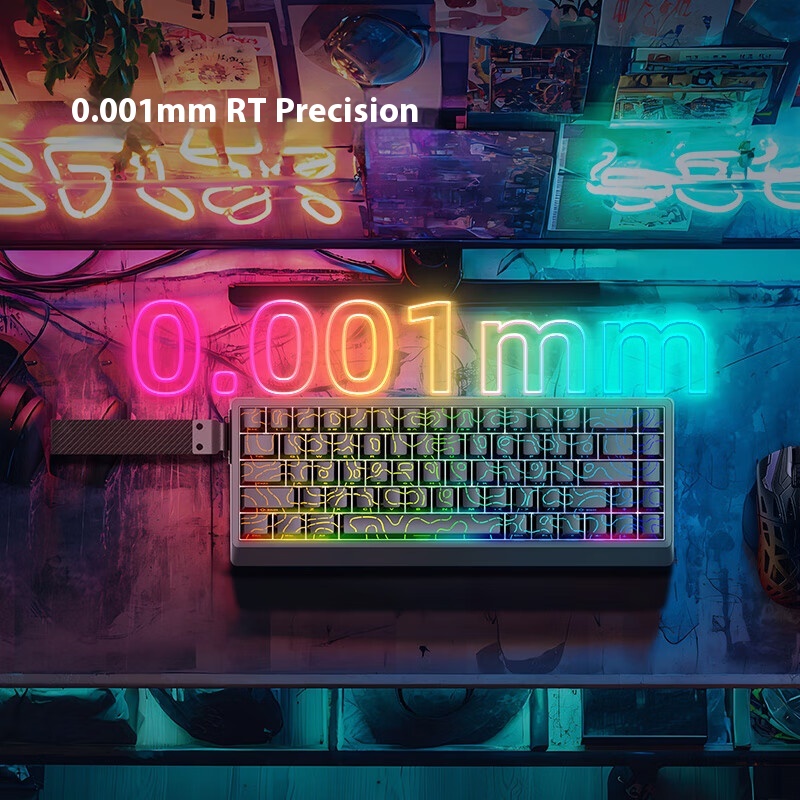 คีย์บอร์ดเกมมิ่งแบบมีสาย IROK  - Gaming Keyboard Hall Effect Switches บทวิจารณ์และราคา
